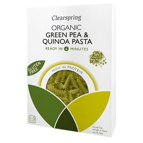 Clearspring Fusilini gröna ärtor&quinoa eko - 250 g