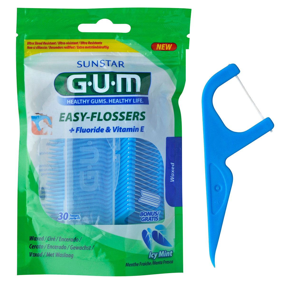 Köp Gum Easy Flossers 30 st på Med24.se