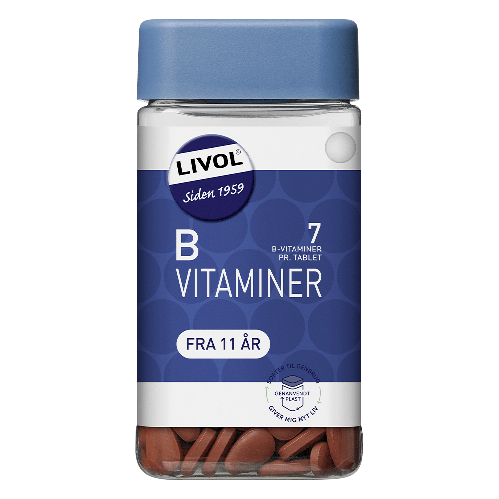 Köp Livol B-vitaminer - 280 Tablettter På Med24.se