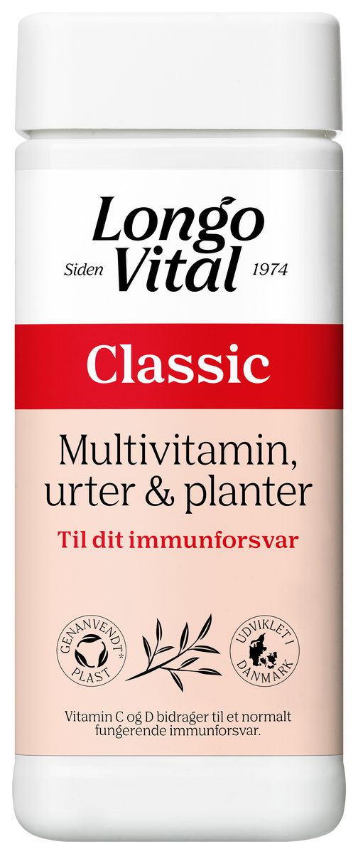 Köp LongoVital Classic - 180 Tabletter Billigt På Med24.se